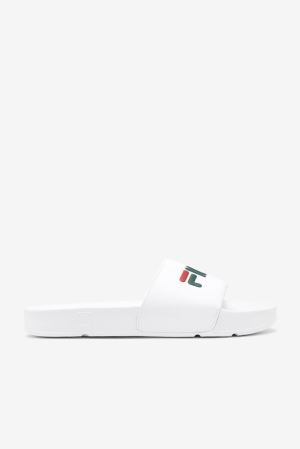 FILA Drifter Slides White / Camo / Red,Mens Shoes | CA.MXPLTA532